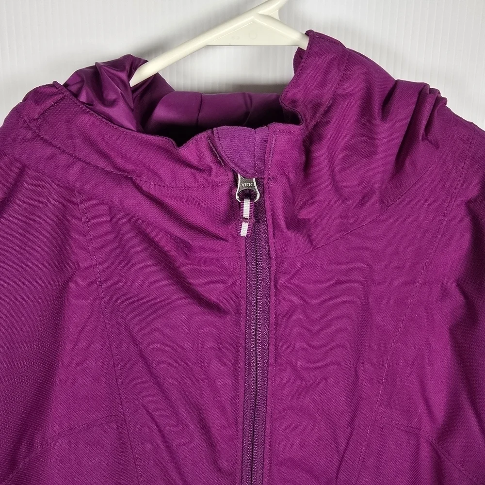 NWOT Columbia Girls Outgrown Omni-Tech Vibrant Purple Ski Jacket Winterwear XL